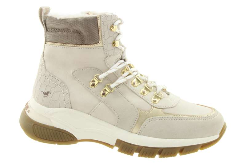 MUSTANG Dámský krémový kotník