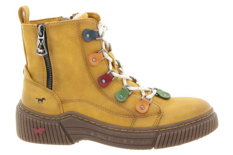 MUSTANG Dámský žlutý kotník