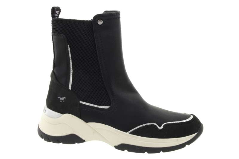 MUSTANG Dámský černý kotník