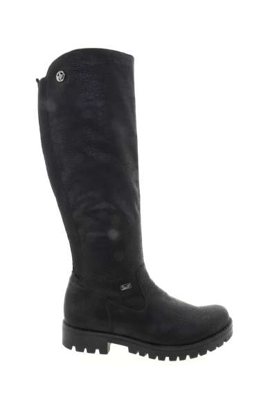 RIEKER Dámské černé kozačky