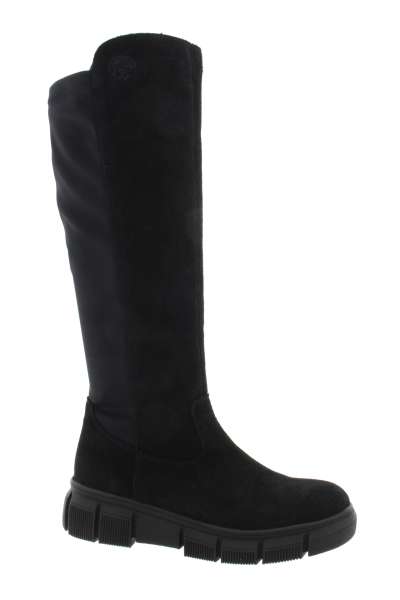 RIEKER Dámské černé kozačky