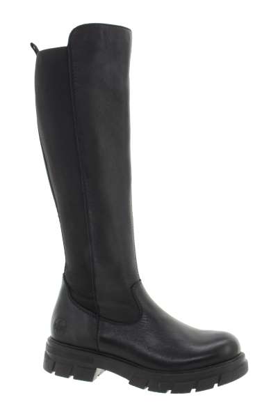 RIEKER Dámské černé kozačky