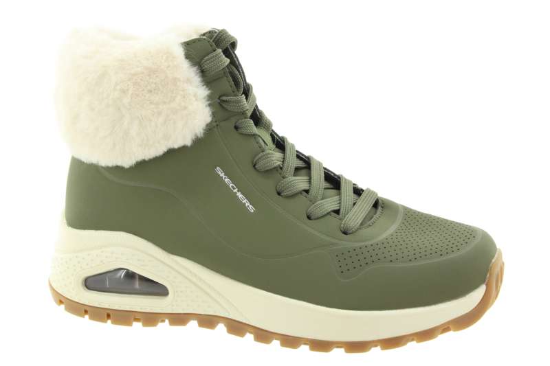 SKECHERS Dámský zelený kotník