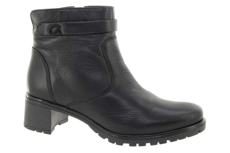 ARA Dámský kožený černý kotník