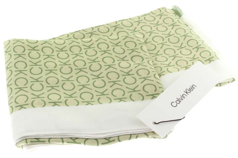 CALVIN KLEIN Dámská zelená šála