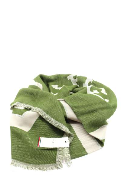 TOMMY HILFIGER Dámský zelený šátek