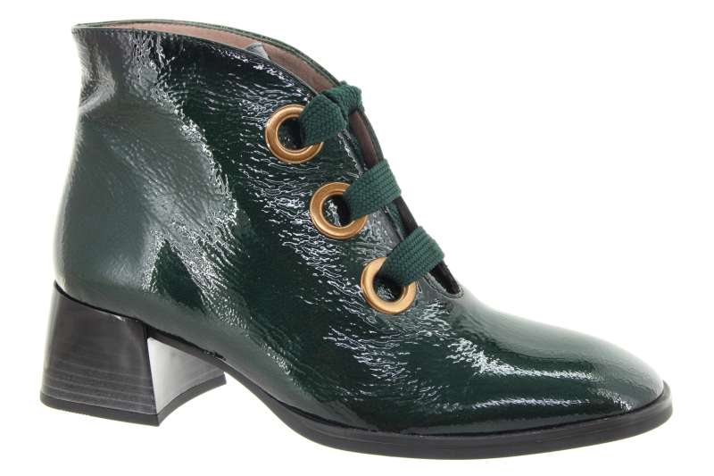 HISPANITAS Dámský kožený zelený kotník