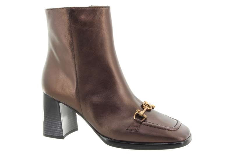 HISPANITAS Dámský kožený bronzový kotník