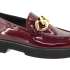 HÖGL Dámské kožené vínové mokasíny