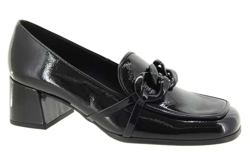 HÖGL Dámské kožené černé mokasíny