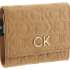 CALVIN KLEIN Dámská hnědá peněženka