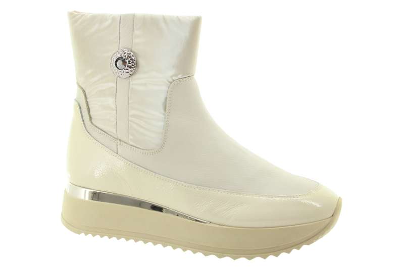 KELTON Dámský kožený béžový kotník