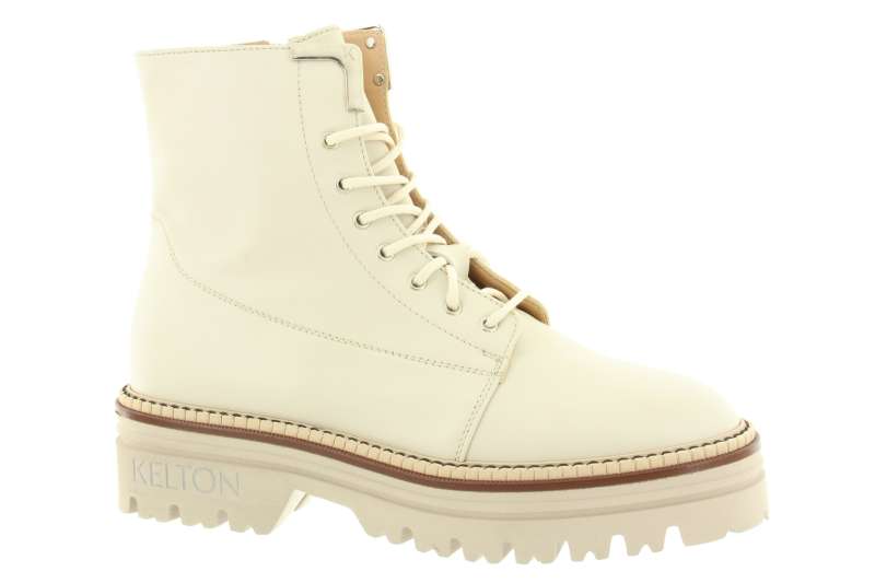 KELTON Dámský béžový kožený kotník