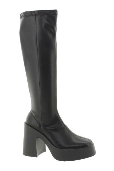 MEXX Dámské černé kozačky na podpatku