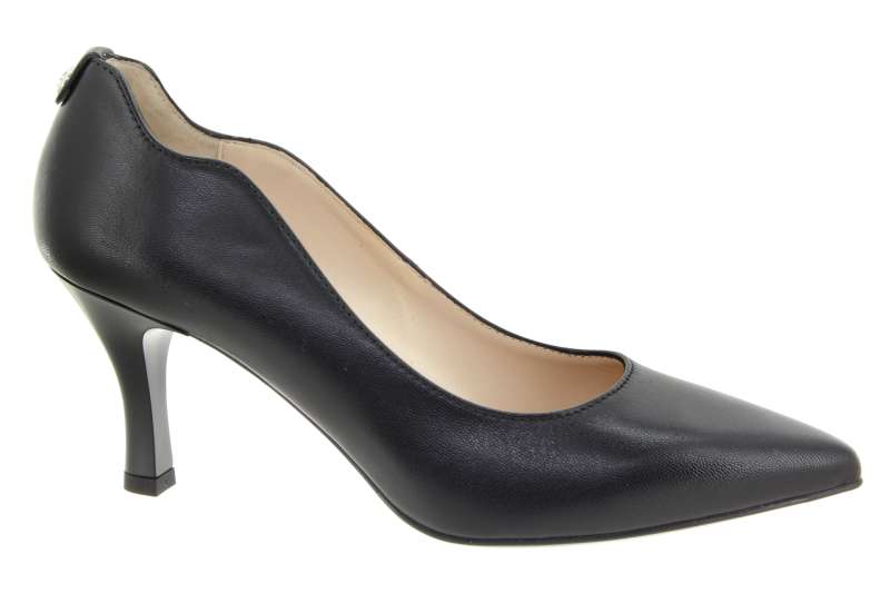 NERO GIARDINI Dámské černé kožené lodičky