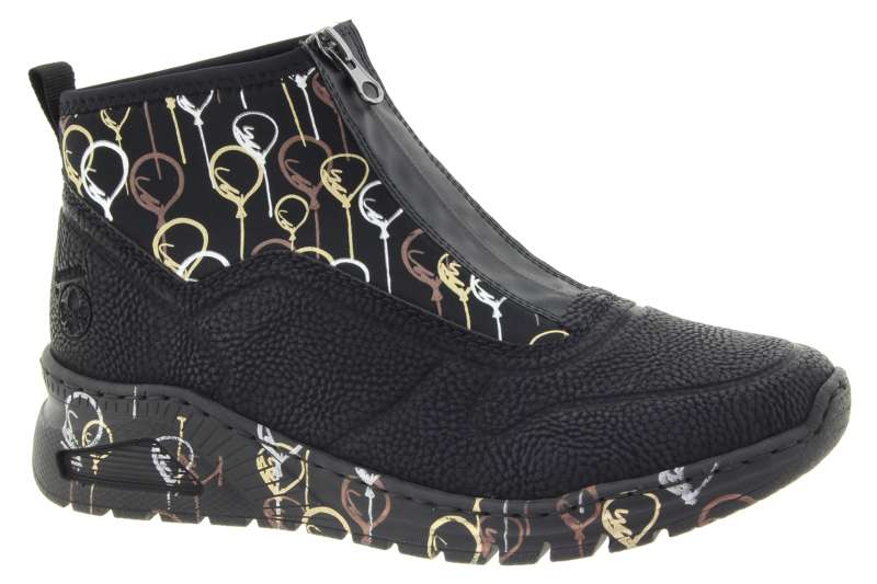 RIEKER Dámský černý kotník