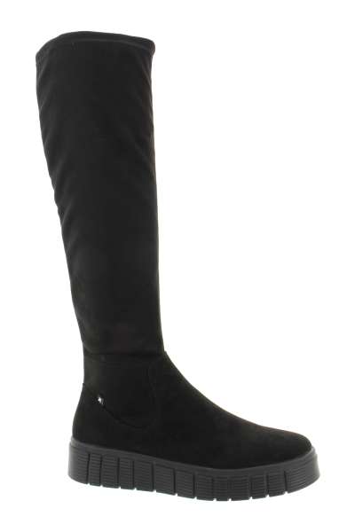 RIEKER Dámské černé kozačky