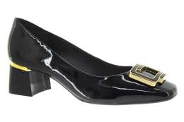 EPICA Dámské kožené černé lodičky