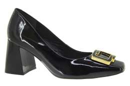 EPICA Dámské černé kožené lodičky