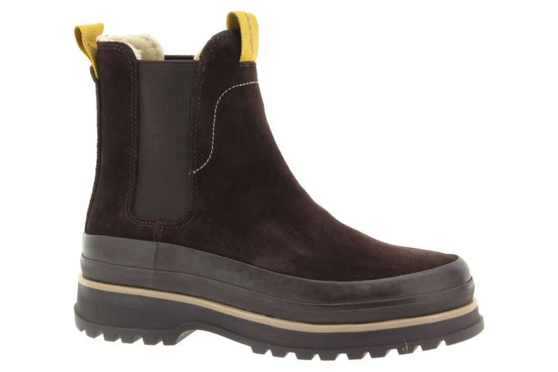 GANT Dámský kožený tm. hnědý kotník