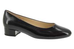 GABOR Dámské kožené černé lodičky