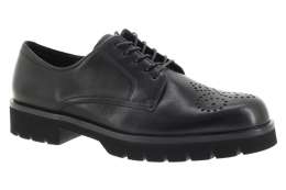 HÖGL Dámské kožené černé polobotky