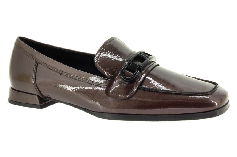 HÖGL Dámské kožené hnědé mokasíny