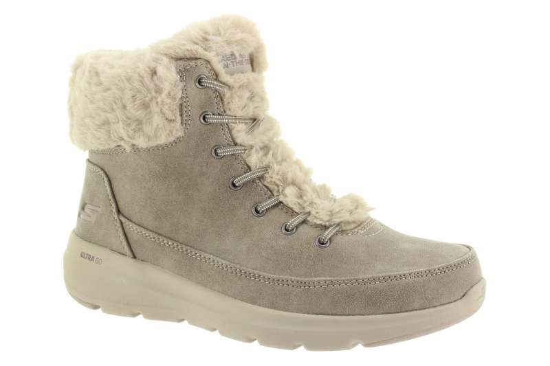 SKECHERS Dámský kotník taupe