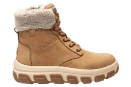 TBS Dámský kožený hnědý kotník