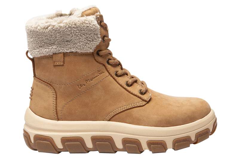 TBS Dámský kožený hnědý kotník