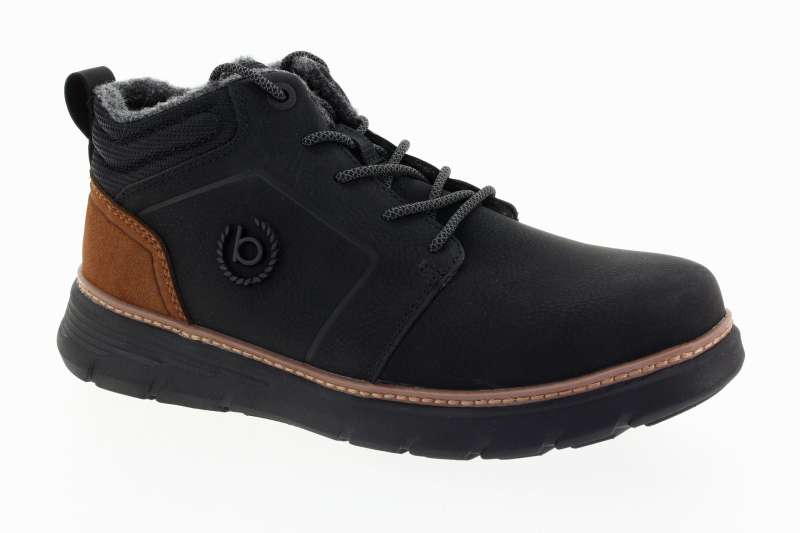 BUGATTI Pánský černý kotník