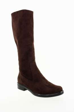 CAPRICE Dámské hnědé kozačky s membránou