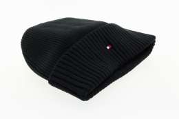 TOMMY HILFIGER Pánská černá čepice