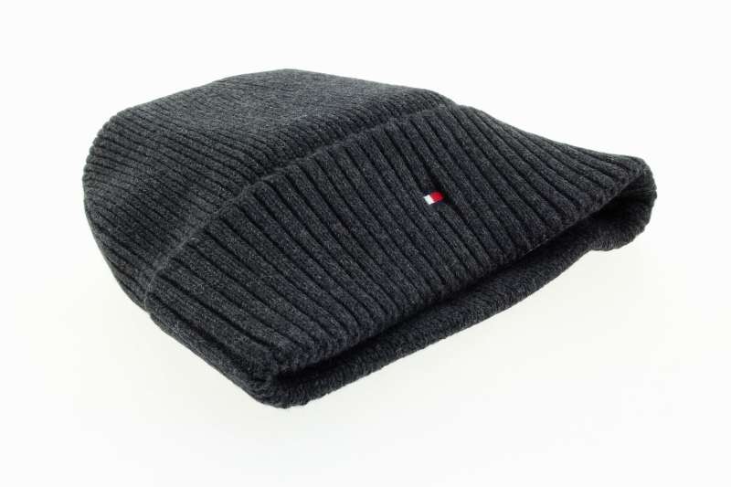 TOMMY HILFIGER Pánská tm.šedá čepice