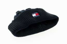 TOMMY HILFIGER Pánská černá čepice