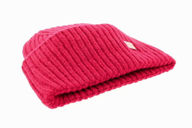 TOMMY HILFIGER Dámská malinová čepice