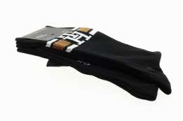 TOMMY HILFIGER Pánské černé ponožky 2 páry