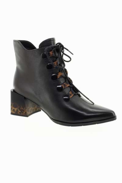 EPICA Dámský černý kožený kotník