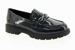 EPICA Dámské kožené šedé mokasíny