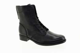 GABOR Dámský černý kožený kotník