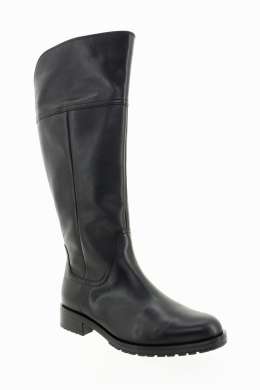 GABOR Dámské černé kožené kozačky