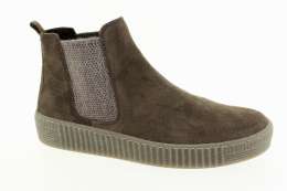 GABOR Dámský hnědošedý kožený kotník