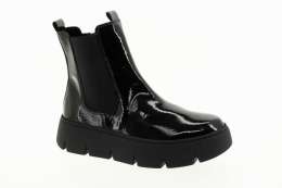 GABOR Dámský černý kožený kotník