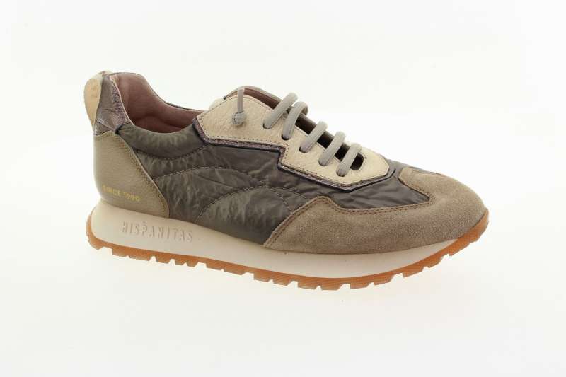 HISPANITAS Dámské béžové kožené tenisky