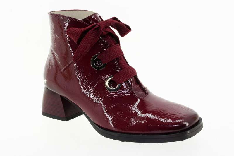 HISPANITAS Dámský vínový kožený kotník