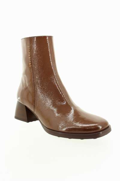 HISPANITAS Dámský kožený hnědý kotník