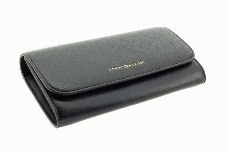 TOMMY HILFIGER Dámská černá peněženka