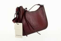 HISPANITAS Dámská vínová lakovaná kabelka