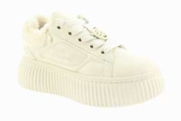 KARL LAGERFELD Dámské kožené tenisky off-white