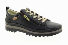 PIKOLINOS Dámské černé kožené polobotky